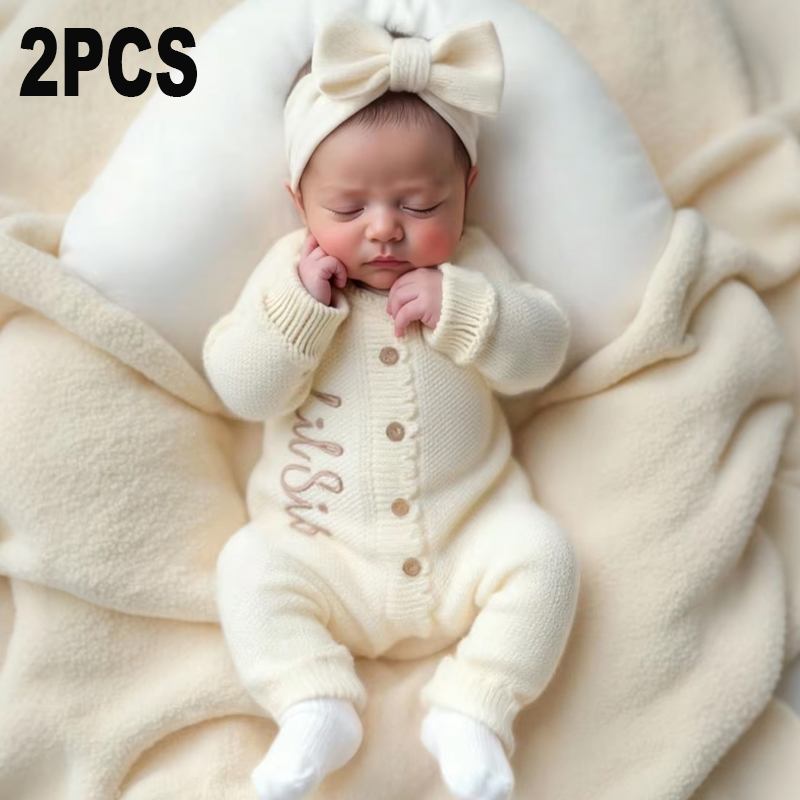 Baby Gear - Ylsteed 2Pcs Knitted Newborn Photography Outfits