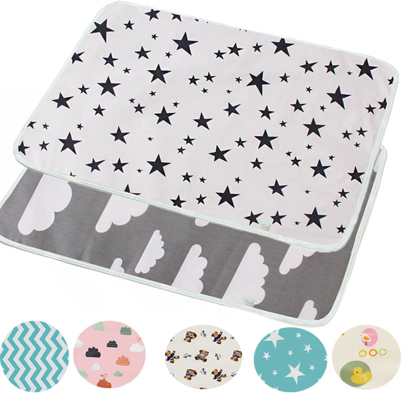 Baby Gear - Waterproof Reusable Newborn Baby Diaper Changing