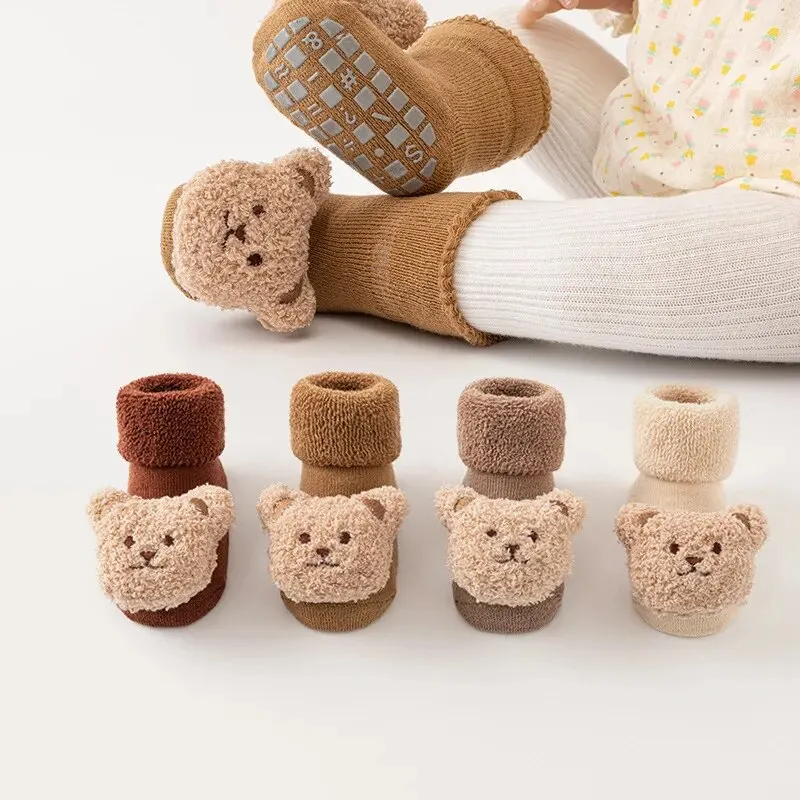 Unisex Baby Socks Non Slip - Autumn and Winter Fashion Simple and