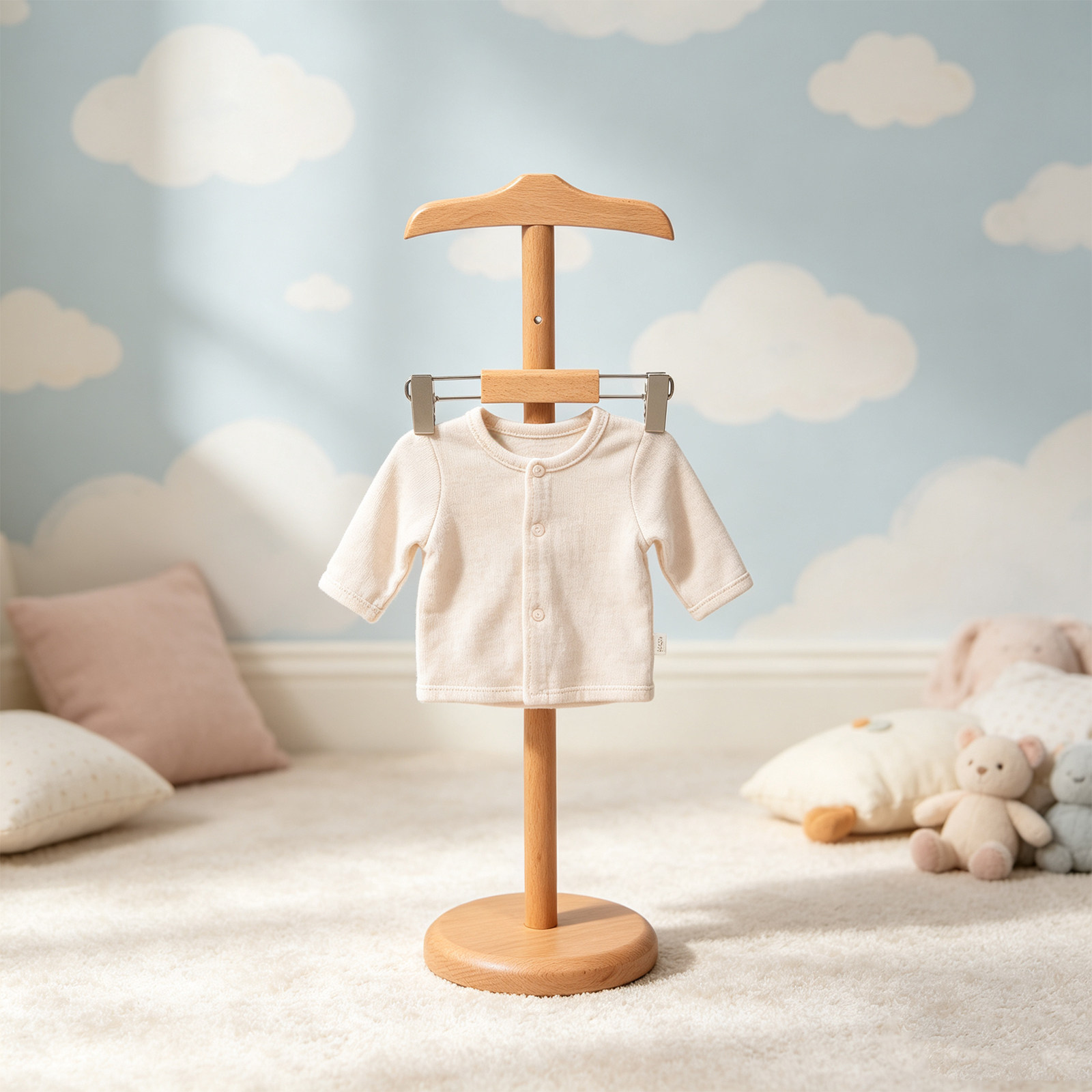 Baby Clothes - Baby Clothes Display Stand Adjustable Height